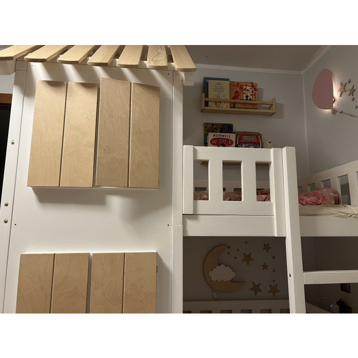 hoogslaper met ladder en dak Eindhoven